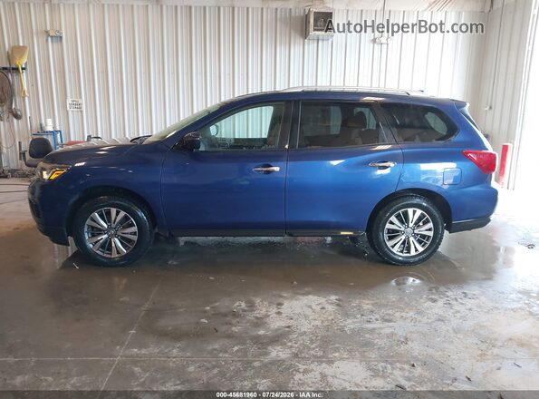 5N1DR2AM3LC627164 2020 NISSAN PATHFINDER Синий Панорамный вид салона 360°
