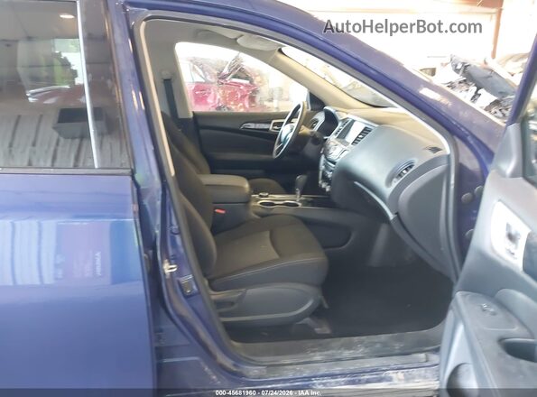5N1DR2AM3LC627164 2020 NISSAN PATHFINDER Синий Вид салона спереди
