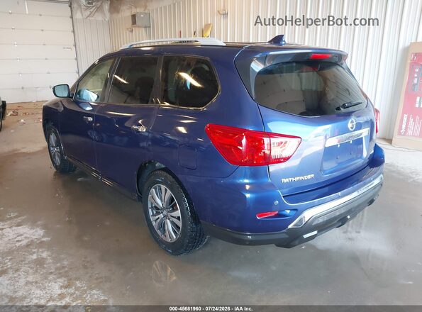 5N1DR2AM3LC627164 2020 NISSAN PATHFINDER Синий Задняя левая четверть