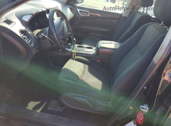 5N1DR2AN9LC581820 2020 NISSAN PATHFINDER Черный Вид салона спереди