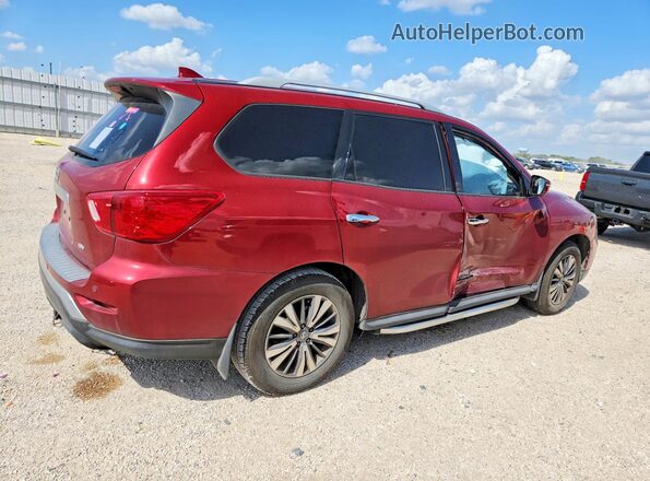 5N1DR2BN2LC622495 2020 NISSAN PATHFINDER Красный Задняя правая четверть