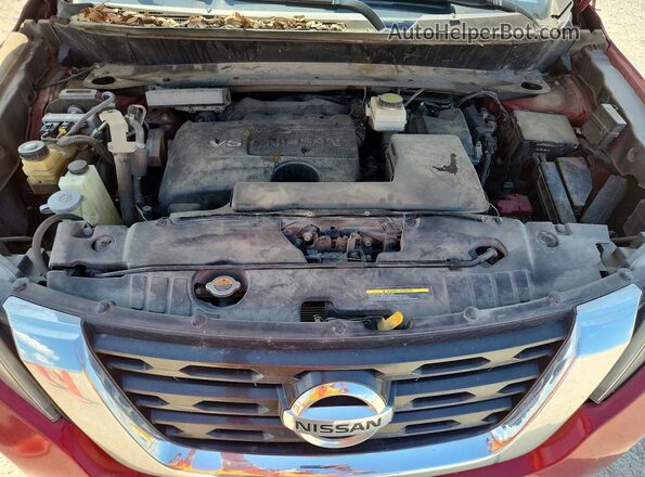 5N1DR2BN2LC622495 2020 NISSAN PATHFINDER Красный Вид задней части салона