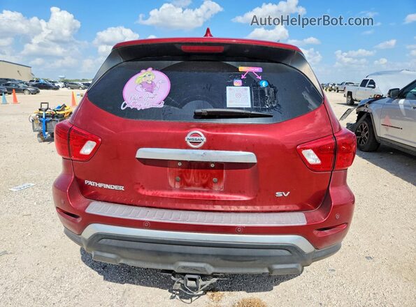 5N1DR2BN2LC622495 2020 NISSAN PATHFINDER Красный Вид сзади