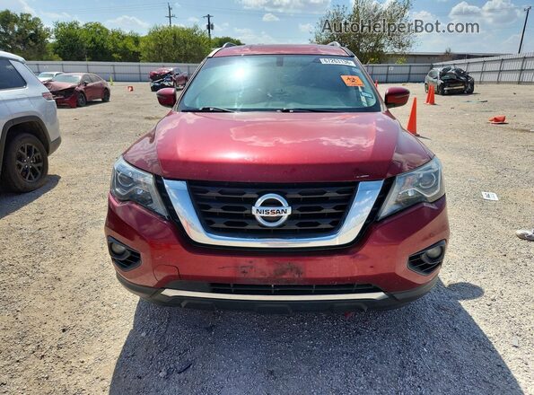 5N1DR2BN2LC622495 2020 NISSAN PATHFINDER Красный Вид спереди