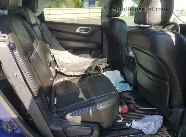 5N1DR2BN6LC650431 2020 NISSAN PATHFINDER Blue Widok wnętrza z tyłu