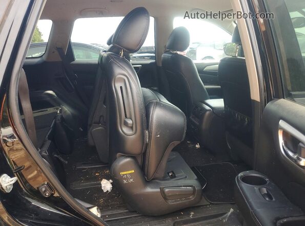 5N1DR2CN3LC587206 2020 NISSAN PATHFINDER Black Rear interior view