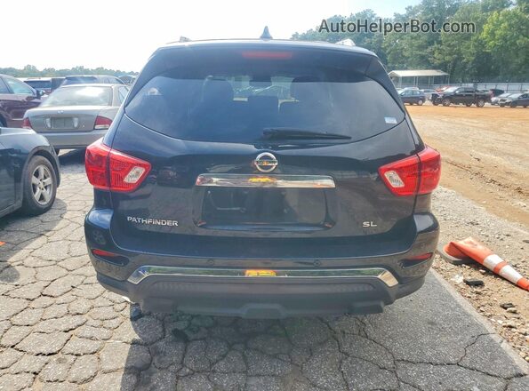 5N1DR2CN3LC587206 2020 NISSAN PATHFINDER Black Rear view