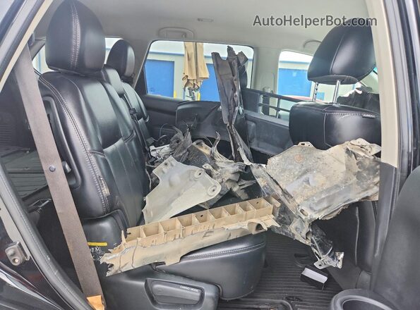 5N1DR2CN7LC587323 2020 NISSAN PATHFINDER Black Widok wnętrza z tyłu