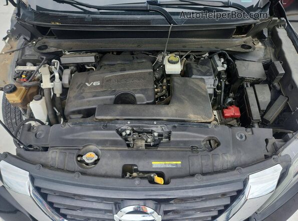 5N1DR2CN7LC587323 2020 NISSAN PATHFINDER Black Widok komory silnika