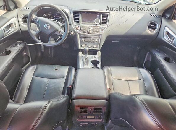 5N1DR2CN9LC600055 2020 NISSAN PATHFINDER Black Vista del salpicadero