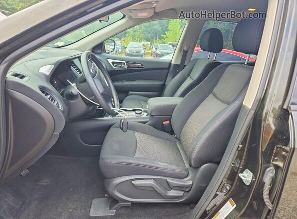 5N1DR2MM0HC630509 2017 NISSAN PATHFINDER Green Vista interior delantera