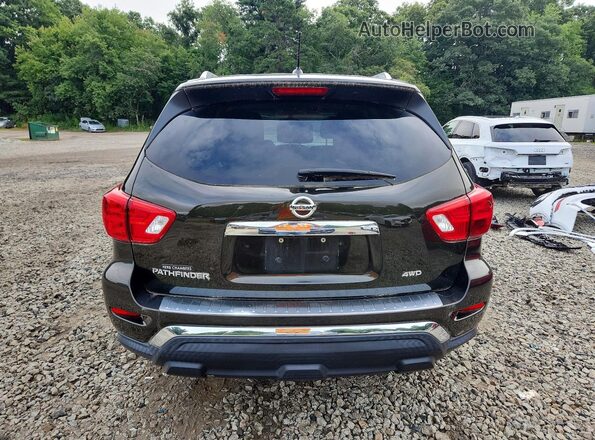 5N1DR2MM0HC630509 2017 NISSAN PATHFINDER Green Vista trasera