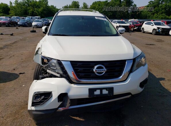 5N1DR2MM0JC609729 2018 NISSAN PATHFINDER White Front view