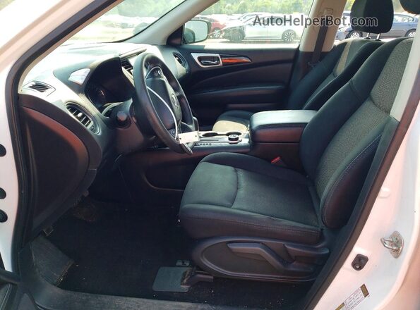 5N1DR2MM0JC609729 2018 NISSAN PATHFINDER White Front interior view