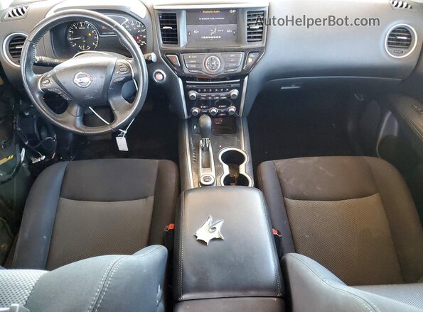 5N1DR2MM0KC596644 2019 NISSAN PATHFINDER Black Vista del salpicadero