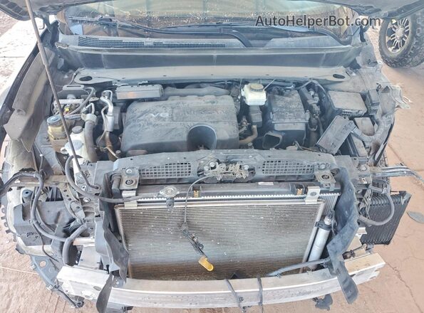 5N1DR2MM0KC596644 2019 NISSAN PATHFINDER Black Vista del compartimento del motor