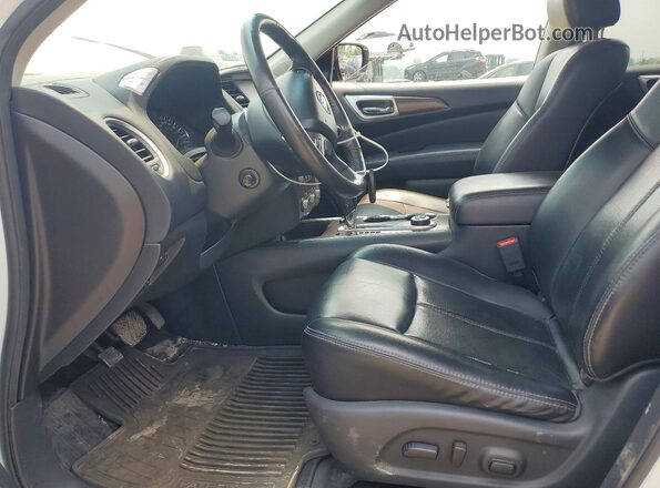 5N1DR2MM1HC666936 2017 NISSAN PATHFINDER White Widok wnętrza z przodu