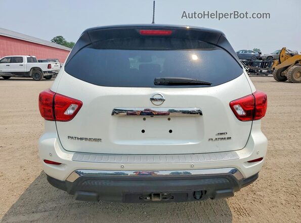 5N1DR2MM1HC666936 2017 NISSAN PATHFINDER White Widok z tyłu