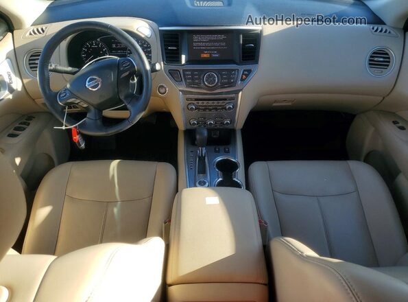 5N1DR2MM1JC642741 2018 NISSAN PATHFINDER White Dashboard view