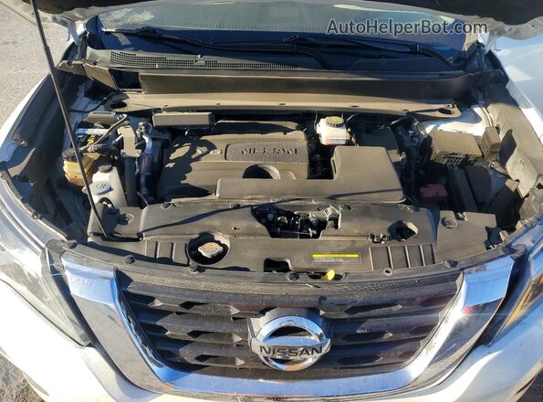 5N1DR2MM1JC642741 2018 NISSAN PATHFINDER White Engine compartment view