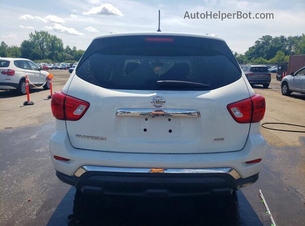 5N1DR2MM1JC659619 2018 NISSAN PATHFINDER White Հետևի տեսք