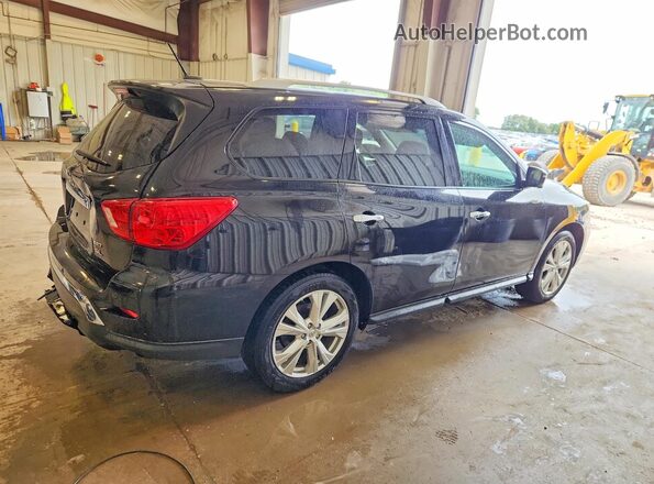 5N1DR2MM2JC619016 2018 NISSAN PATHFINDER Black Trasero derecho