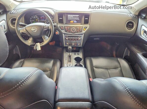 5N1DR2MM2JC619016 2018 NISSAN PATHFINDER Black Vista del salpicadero