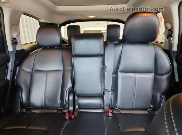 5N1DR2MM2JC619016 2018 NISSAN PATHFINDER Black Vista de los asientos traseros