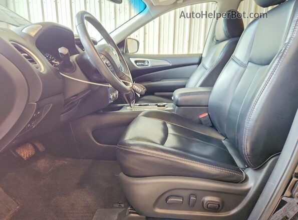 5N1DR2MM2JC619016 2018 NISSAN PATHFINDER Black Vista interior delantera