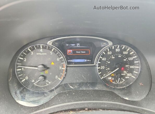 5N1DR2MM2JC665543 2018 NISSAN PATHFINDER Синий Вид щитка приборов