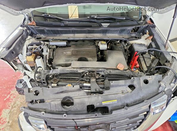 5N1DR2MM3JC676034 2018 NISSAN PATHFINDER White Widok komory silnika