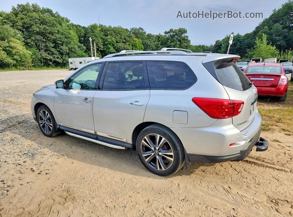 5N1DR2MM4JC677922 2018 NISSAN PATHFINDER Silver Trasero izquierdo