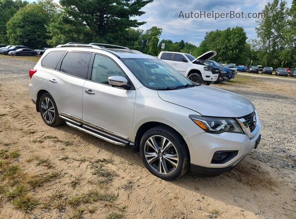 5N1DR2MM4JC677922 2018 NISSAN PATHFINDER Silver Delantero derecho