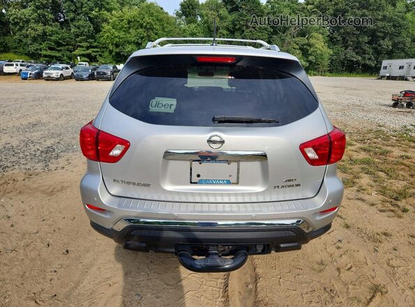 5N1DR2MM4JC677922 2018 NISSAN PATHFINDER Silver Vista trasera