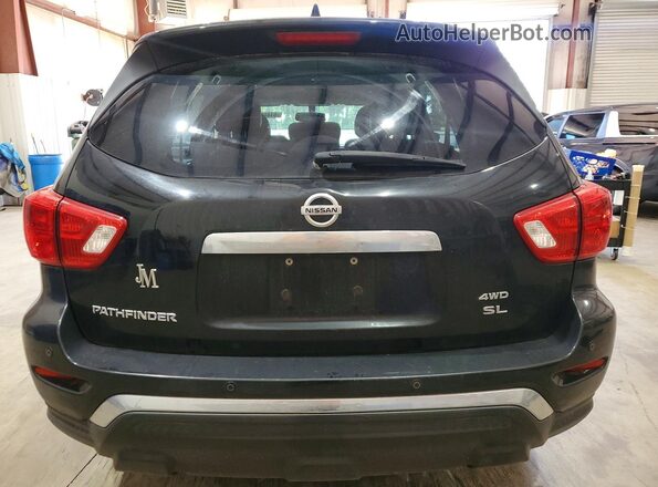 5N1DR2MM4KC612490 2019 NISSAN PATHFINDER Black Вид ззаду