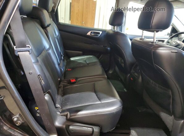 5N1DR2MM4KC612490 2019 NISSAN PATHFINDER Black Вид задньої частини салону