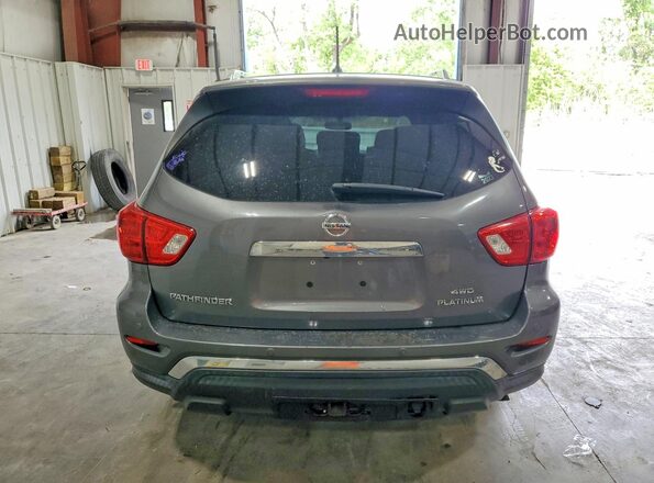 5N1DR2MM5HC640856 2017 NISSAN PATHFINDER Silver Rear view
