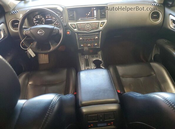 5N1DR2MM5JC627904 2018 NISSAN PATHFINDER Black Widok deski rozdzielczej