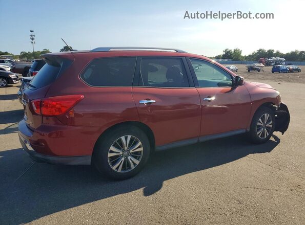 5N1DR2MM6HC692447 2017 NISSAN PATHFINDER Бордовый Задняя правая четверть