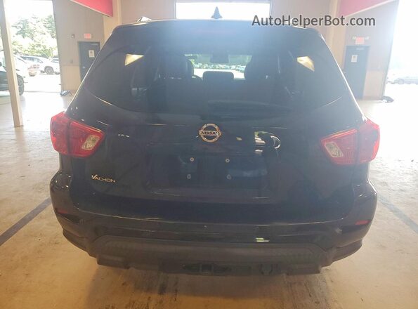 5N1DR2MM6KC622504 2019 NISSAN PATHFINDER Black Вид ззаду