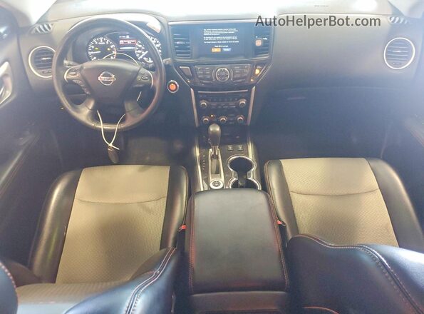 5N1DR2MM6KC622504 2019 NISSAN PATHFINDER Black Вид панелі приладів