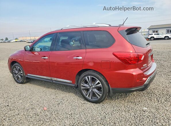 5N1DR2MM7HC611598 2017 NISSAN PATHFINDER Red Rear left