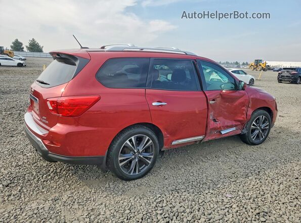 5N1DR2MM7HC611598 2017 NISSAN PATHFINDER Red Rear right