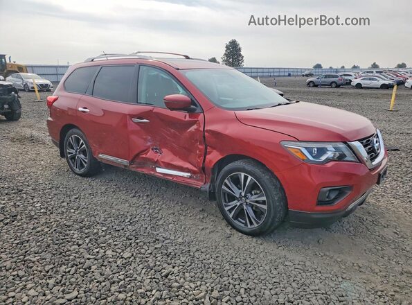 5N1DR2MM7HC611598 2017 NISSAN PATHFINDER Red Front right