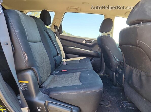 5N1DR2MM8JC634670 2018 NISSAN PATHFINDER Black Rear interior view