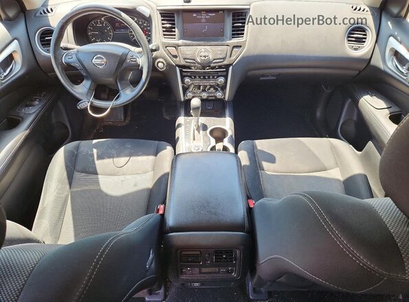 5N1DR2MM8JC634670 2018 NISSAN PATHFINDER Black Dashboard view