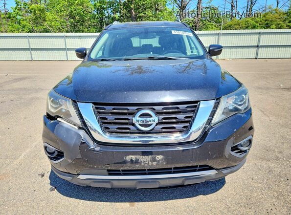 5N1DR2MM8JC634670 2018 NISSAN PATHFINDER Black Front view
