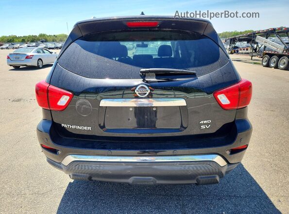 5N1DR2MM8JC634670 2018 NISSAN PATHFINDER Black Rear view