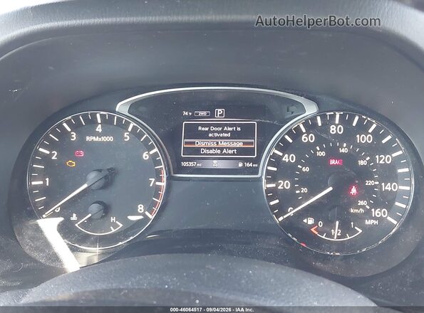 5N1DR2MM8JC656300 2018 NISSAN PATHFINDER Gray უკანა სავარძლების ხედი
