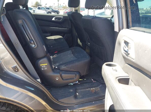 5N1DR2MM8JC656300 2018 NISSAN PATHFINDER Gray VIN კოდის სტიკერის ხედი
